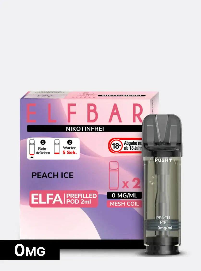 ELFA Prefilled Pod - Peach Ice (nikotinfrei)