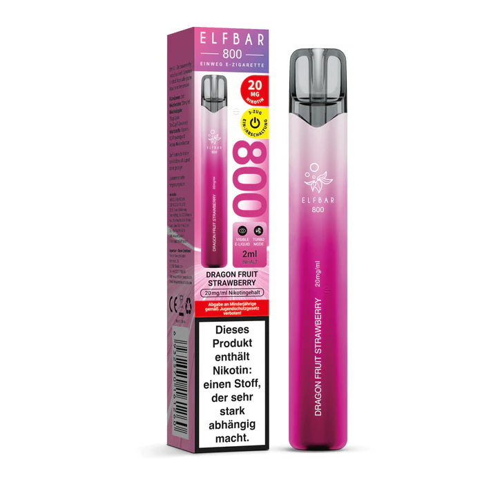 Elfbar 800 - Dragon Fruit Strawberry
