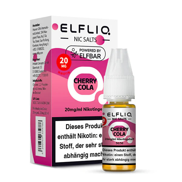 ELFLIQ - Cherry Cola Nikotinsalz Liquid
