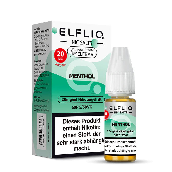 ELFLIQ - Menthol Nikotinsalz Liquid