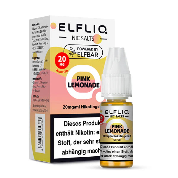 ELFLIQ - Pink Lemonade Nikotinsalz Liquid