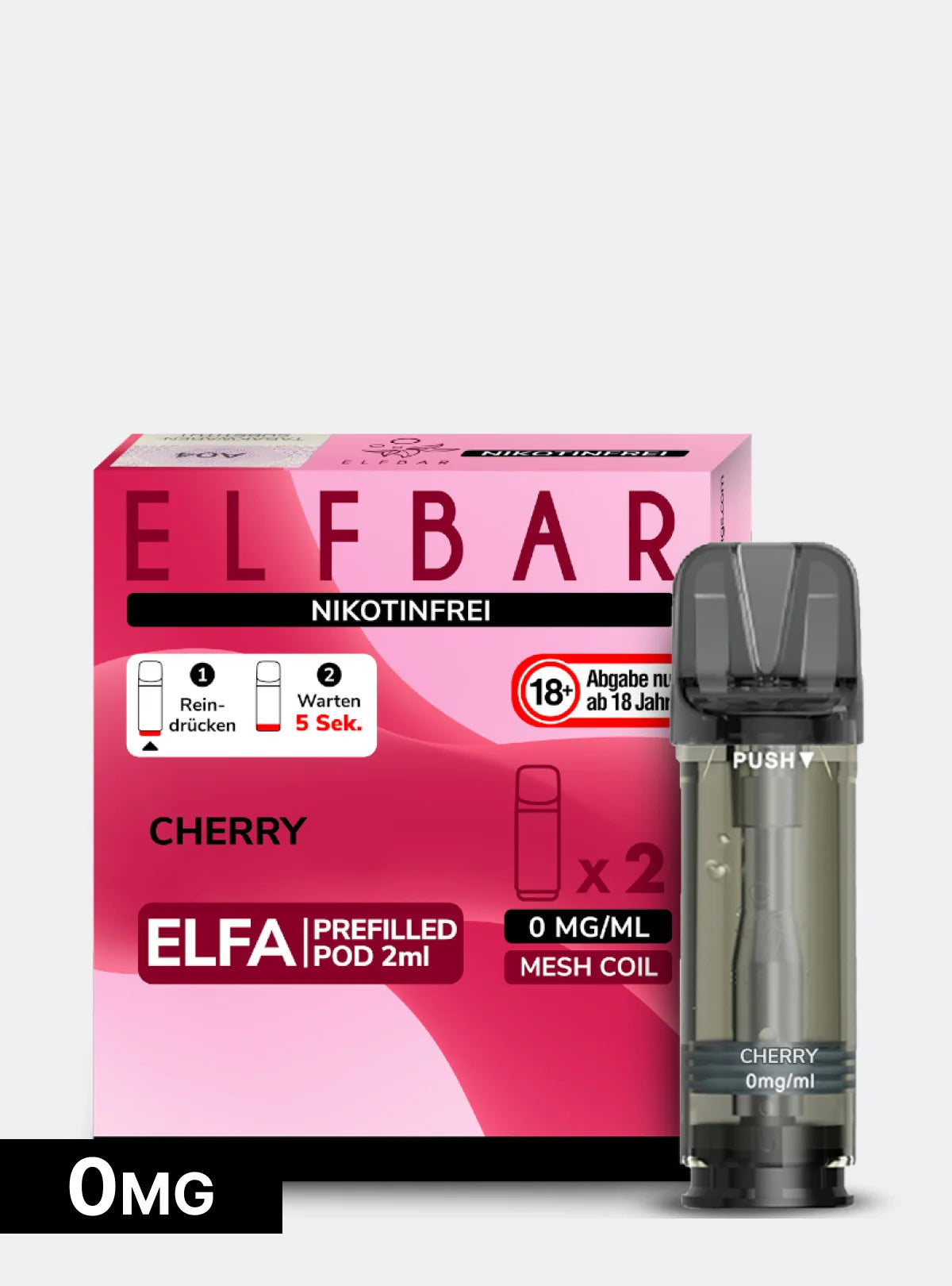 ELFA Prefilled Pod - Cherry (nikotinfrei)
