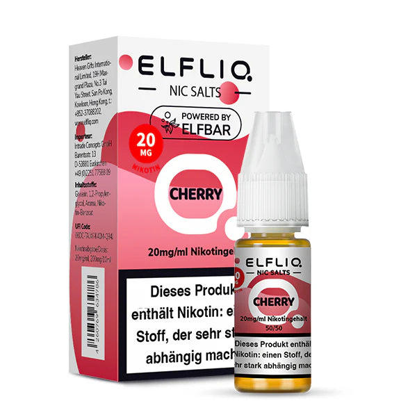 ELFLIQ - Cherry Nikotinsalz Liquid