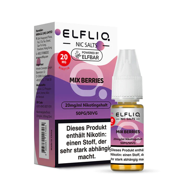 ELFLIQ - Mix Berries Nikotinsalz Liquid