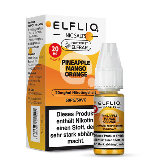 ELFLIQ - Pineapple Mango Orange Nikotinsalz Liquid