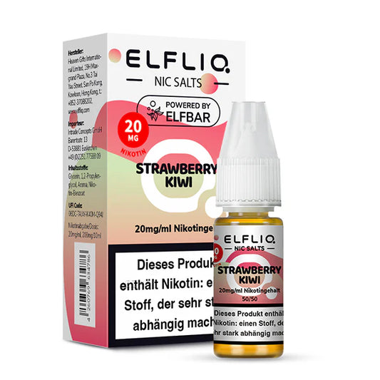 ELFLIQ - Strawberry Kiwi Nikotinsalz Liquid
