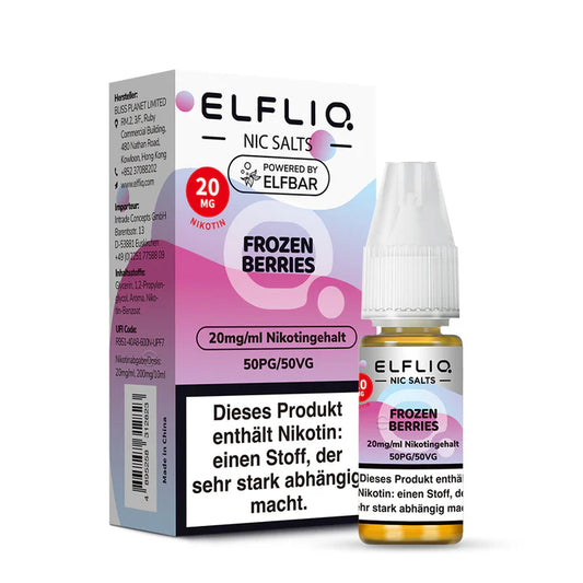 ELFLIQ - Frozen Berries Nikotinsalz Liquid
